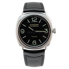 Panerai Radiomir Black Seal 8 Days Acciaio PAM00610 New Authentic