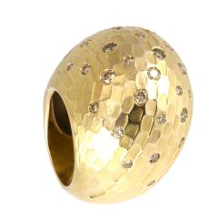 A.A707/O7BR | Pomellato Duna Rose Gold Matt Ring | Buy Online