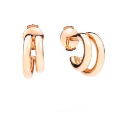 POB8112_O7000_00000 | Pomellato Iconica Rose Gold Earrings | Buy Now