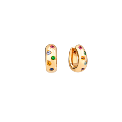 Pomellato Iconica Rose Gold Multi-Gemstone Earrings POC1002_O7000_000VA