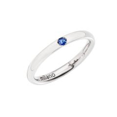 A.A002/O9/ZF | Pomellato Lucciole White Gold Sapphire Ring | Buy Now