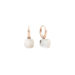 Pomellato Nudo Gele Gold Topaz Pearl Earrings POB2010_O6000_STBMP