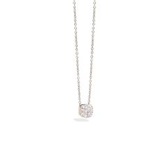 F.B601/O6/B9/46 | Pomellato Nudo Rose and White Gold Diamond Necklace