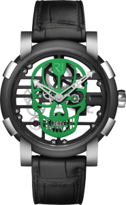 Romain Jerome Skylab 48 Speed Metal Green Skull RJ.M.AU.030.23