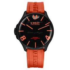 9538 | U-Boat Darkmoon 44 mm BK Orange PVD Quartz watch | Buy Online