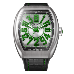 V 41 CH BR (VE) OG GR BLK | Franck Muller Vanguard Crazy Hours 41 x 49.95 mm watch | Buy Now