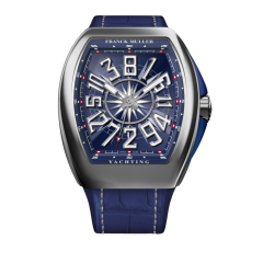 V 41 CH YACHT (BL) AC BL BL (AL) | Franck Muller Vanguard Yachting Crazy Hours 41 x 49.95 mm watch | Buy Now 