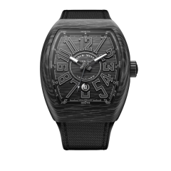 V 41 SC DT CARBONE NR (NR) CARB BLK BLK | Franck Muller Vanguard Carbon 41 x 49.95 mm watch | Buy Now