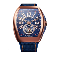 V 41 T YACHT (BL) 5N BL BL | Franck Muller Vanguard Yachting Tourbillon 41 x 49.95 mm watch | Buy Now