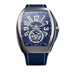 V 41 T YACHT (BL) AC BL BL | Franck Muller Vanguard Yachting Tourbillon 41 x 49.95 mm watch | Buy Now