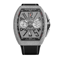 Franck Muller Vanguard Yachting Diamonds 44 x 53.7 mm V 45 CC DT YACHT D CD (NR) OG BLK BLK