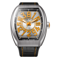 V 45 CH BR (OR) AC LGR BLK | Franck Muller Vanguard Crazy Hours 44 x 53.7 mm watch | Buy Now
