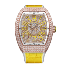 V 45 CH D CD (JA) 5N DM YL | Franck Muller Vanguard Crazy Hours 44 x 53.7 mm watch | Buy Now