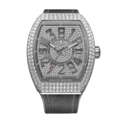 Franck Muller Vanguard Crazy Hours 44 x 53.7 mm V 45 CH D CD (TT) OG DM GR