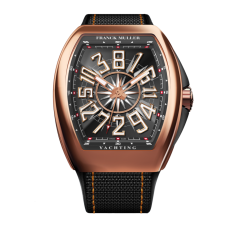 V 45 CH YACHT (NR) 5N BLK BLK-TX | Franck Muller Vanguard Yachting Crazy Hours 44 x 53.7 mm watch | Buy Now