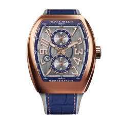 Franck Muller Vanguard Master Banker 44 x 53.7 mm V 45 MB SC DT (BU) 5N GR BLU