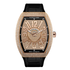 Franck Muller Vanguard Diamonds 44 x 53.7 mm V 45 S REL D CD (NR) 5N DM BLK