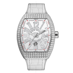 V 45 SC DT D (BC) AC WH WH |Franck Muller Vanguard 44 x 53.7 mm watch | Buy Now