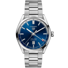 WBN201A.BA0640 | TAG Heuer Carrera Twin Time Automatic 41 mm watch | Buy Now