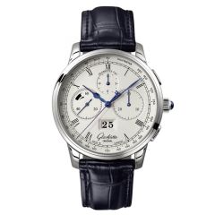 1-37-01-02-03-30 | Original Senator Chronograph Panorama Date Platinum 42 mm watch. Buy Online