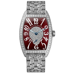 Franck Muller Cintree Curvex Diamonds 25.1 x 35.1 mm 1750 S6 D 2P F OG DRD BR
