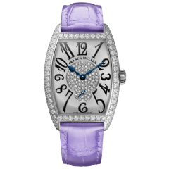 Franck Muller Cintree Curvex Diamonds 25.1 x 35.1 mm 1750 S6 D 2P PT WH LPR