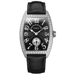Franck Muller Cintree Curvex Diamonds 25.1 x 35.1 mm 1750 S6 FO D AC BLK BLK