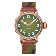 29.2430.679/63.C814 | Zenith Pilot Type 20 Adventure 45 mm watch. Buy Online