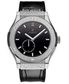 Hublot Classic Fusion Titanium Black Dial 42 mm 545.NX.1270.LR