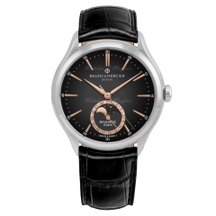 Baume & Mercier Clifton Baumatic Moon Phase Date 39 mm 10758