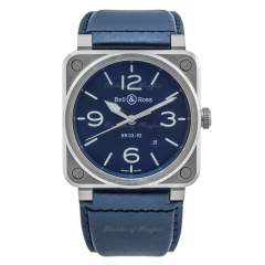 Bell & Ross Br 03-92 Blue Steel 42 mm BR0392-BLU-ST/SCA