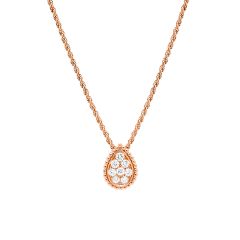 Boucheron Serpent Boheme Rose Gold Diamond Pendant JPN00552