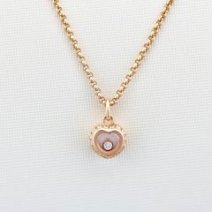 Chopard Miss Happy Rose Gold Diamond Pendant 799008-5001