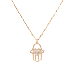 799898-5001 | Buy Chopard Good Luck Charms Rose Gold Diamond Pendant