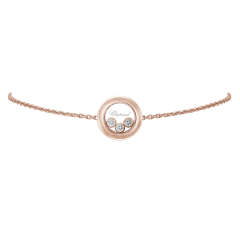 Chopard Happy Diamonds Icons Rose Gold Diamond Bracelet 85A018-5001