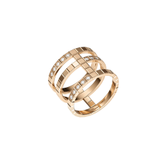 827007-5009 | Buy Chopard Ice Cube Rose Gold Diamond Ring