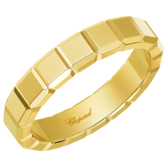 Chopard Ice Cube Yellow Gold Ring Size 55 829834-0012