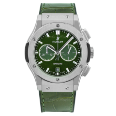 Hublot Classic Fusion Chronograph Titanium Green 42 mm 541.NX.8970.LR