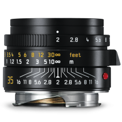 LEICA Summicron-M 35mm f/2 ASPH Black Anodized 11673