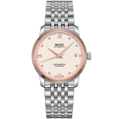 M027.208.41.266.00 | Mido Baroncelli Chronometer Silicon Lady 34 mm watch | Buy Now