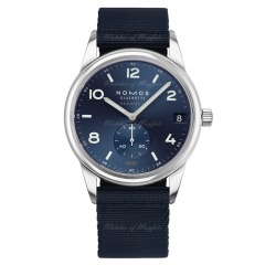 782 | NOMOS Club Sport Neomatik 42 Date Blue Textile watch. Buy Online