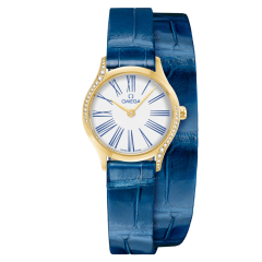 Omega De Ville Mini Tresor Moonshine Gold Diamonds Quartz 26 mm 428.58.26.60.04.002