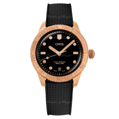 Oris Divers Sixty-Five Cotton Candy Sepia Bronze Automatic 38 mm 01 733 7771 3154-07 4 19 18BR