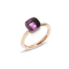 PAB4030_O6000_000OI | Buy Pomellato Nudo White and Rose Gold Amethyst Ring