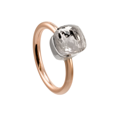 PAB4030_O6000_000TB | Buy Pomellato Nudo White and Rose Gold Topaz Petit Ring