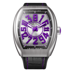 Franck Muller Vanguard Crazy Hours 41 x 49.95 mm V 41 CH BR (VL) OG GR BLK