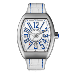 Franck Muller Vanguard 44 x 53.7mm V 45 SC DT (BU) OG WH WH