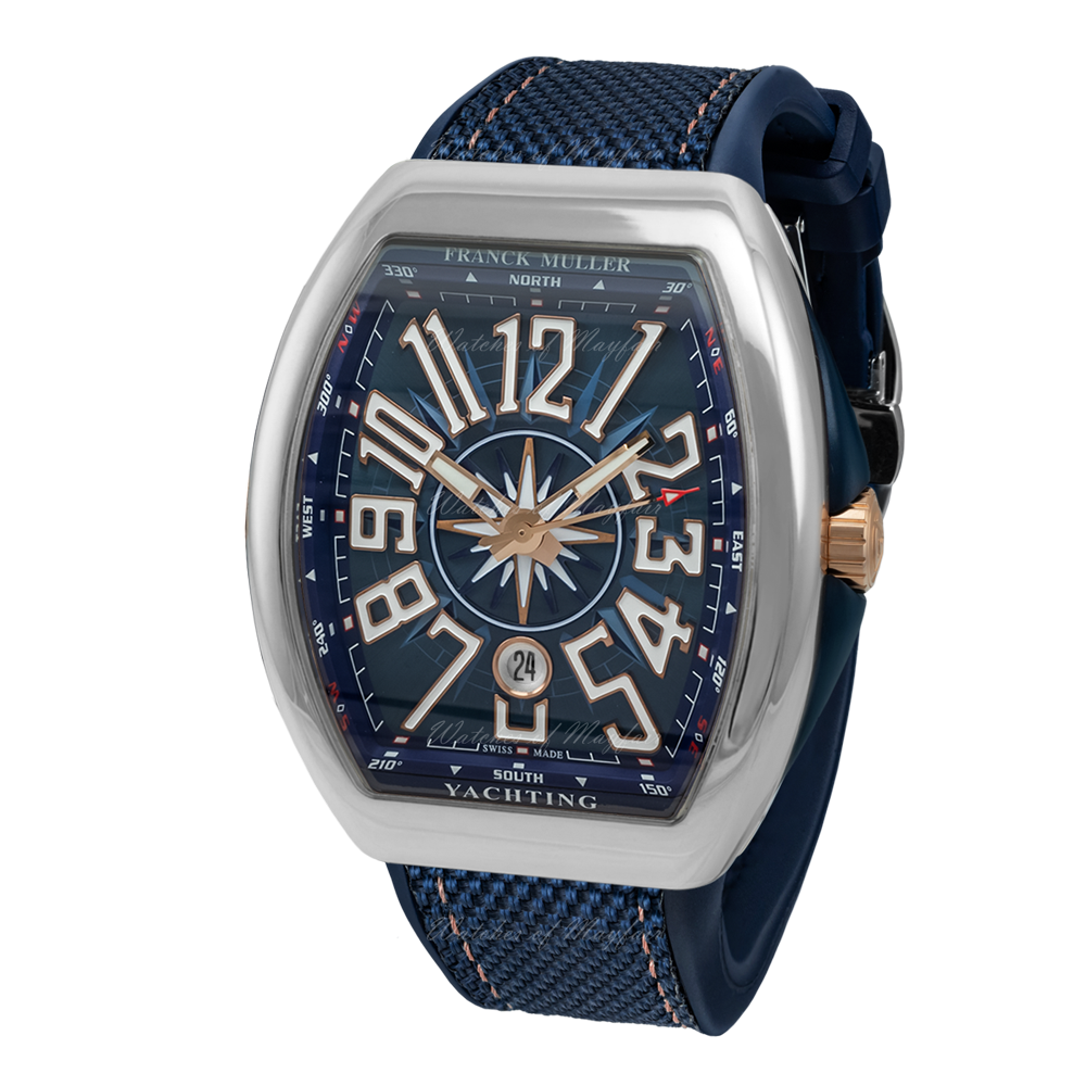 Franck Muller Vanguard Yachting 44 x 53.7 mm V 45 SC DT YACHT STG (BL) AC  BL BL