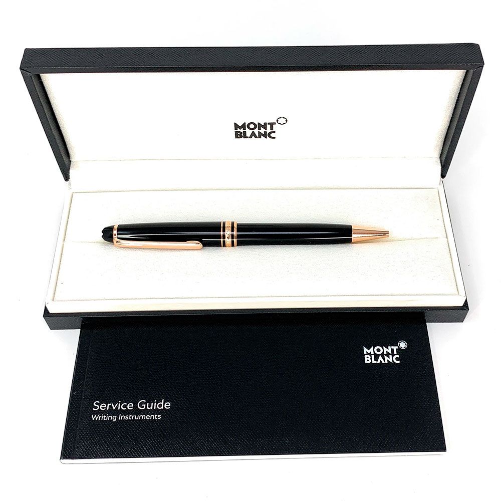 Montblanc Ballpoint pen Meisterstuck Classique gilt Gold red 112679