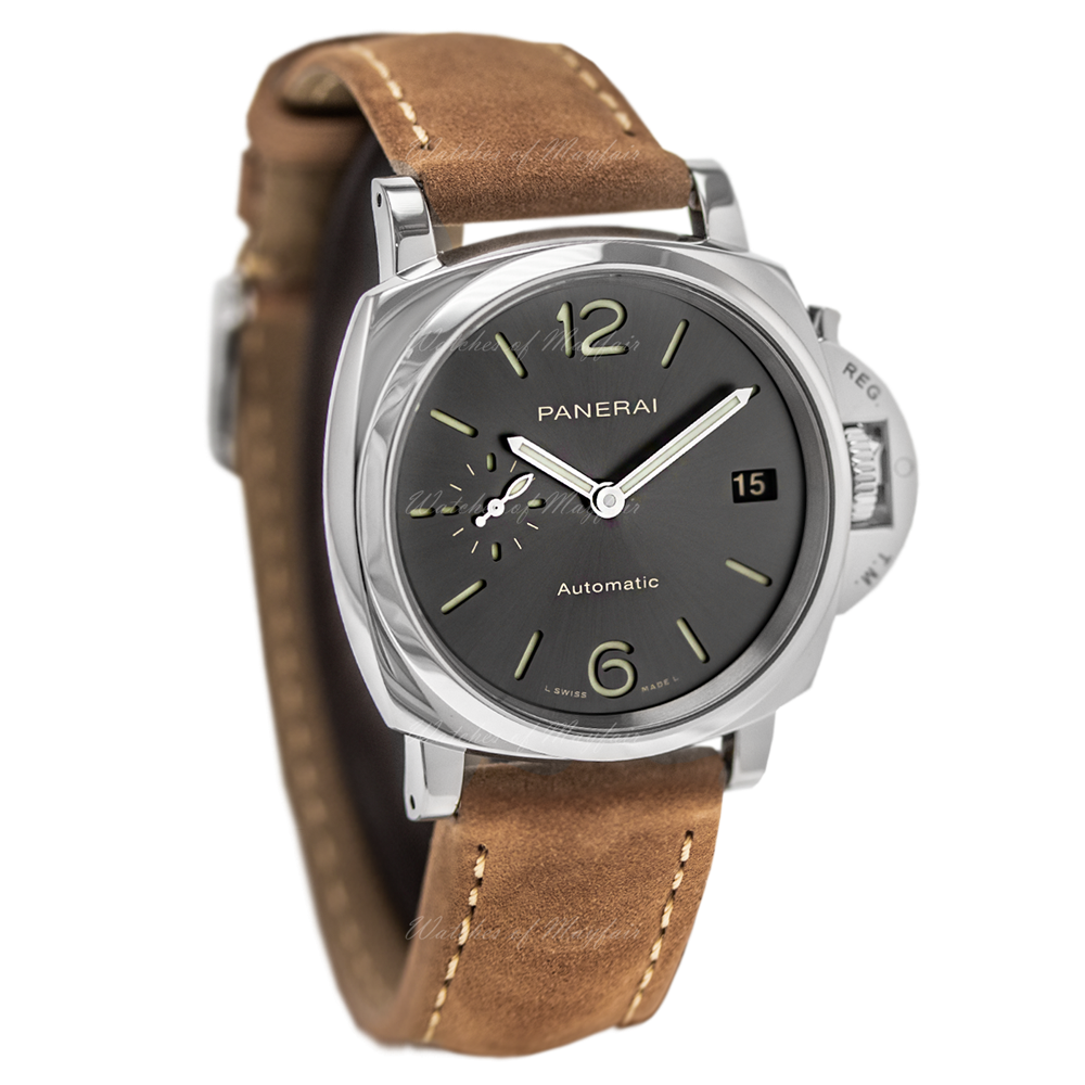 Luminor due 3 days automatic acciaio 38mm hotsell